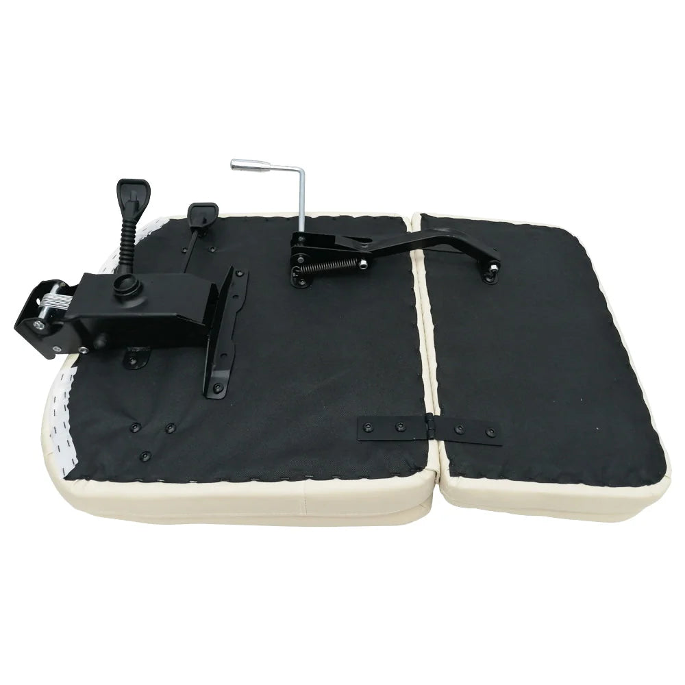 INTBUYING Facial Beauty Spa Salon Chair, White, Pneumatic 440LB Capacity, 360 Degree Rotation - TT-300100
