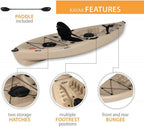 Lifetime Tamarack Angler 100 Fishing Kayak 2 Pack With Paddles - 90806