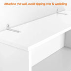 Over-the-Toilet Storage Cabinet With Adjustable Shelves And Double Doors, 77 in H, Espresso
