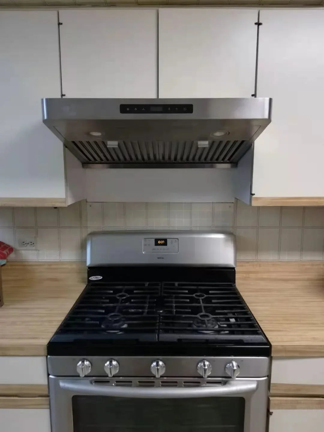LiveTech Stainless Steel 30in Under Cabinet Range Hood 800 CFM