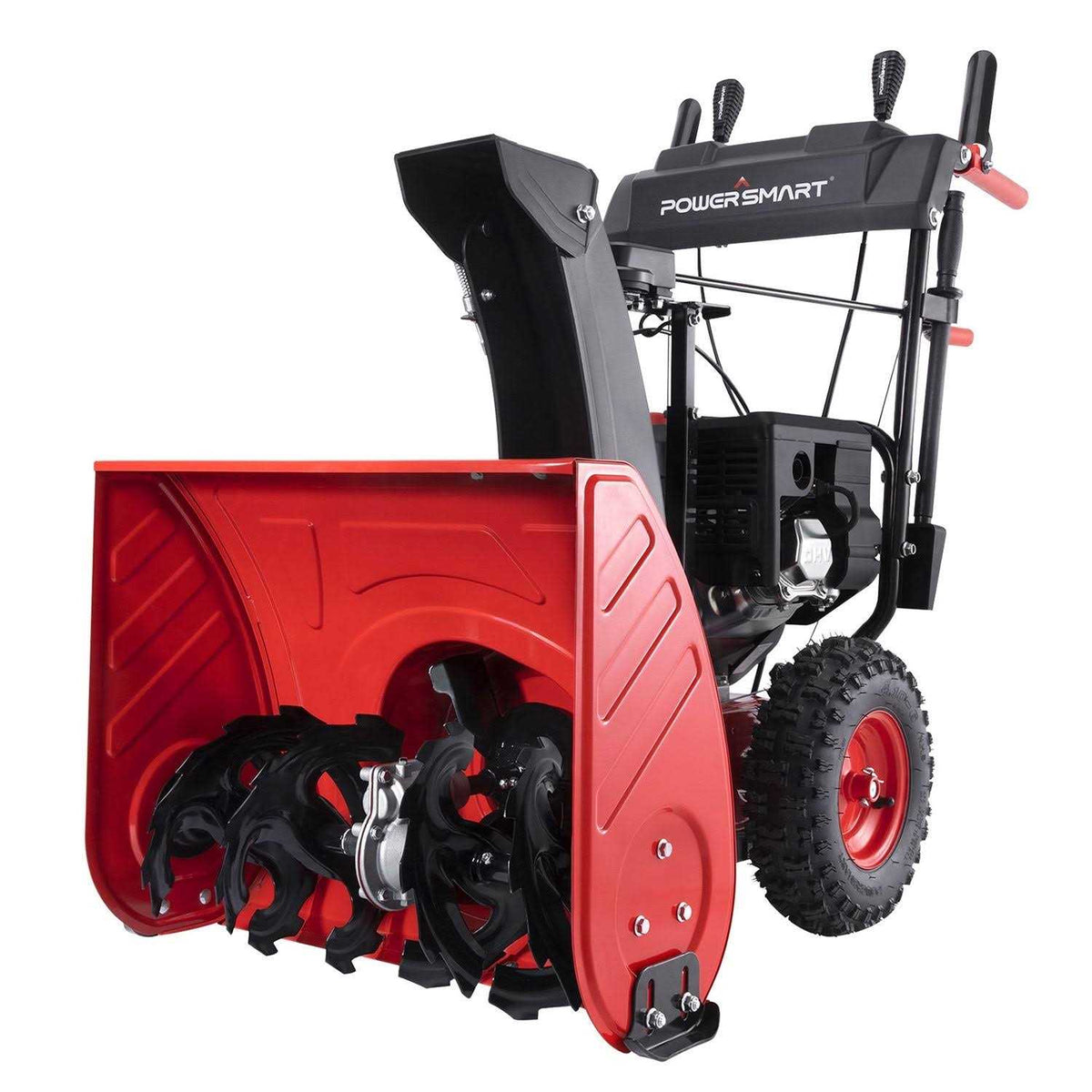 Powersmart 24 in. 212cc 2-Stage Electric Start Gas Snow Blower - pssw24