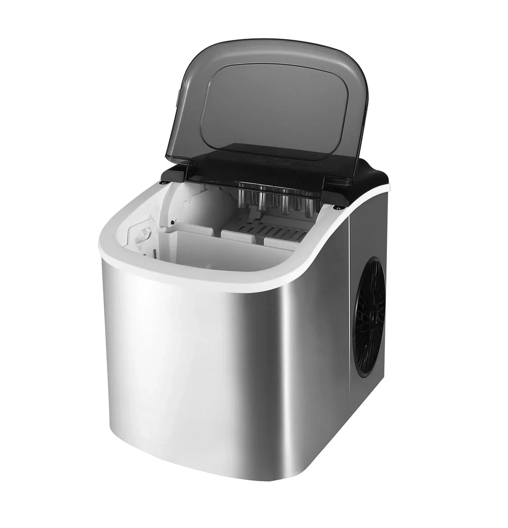 Countertop Ice Maker, 9 Bullet Ice, 26.5lbs/24H