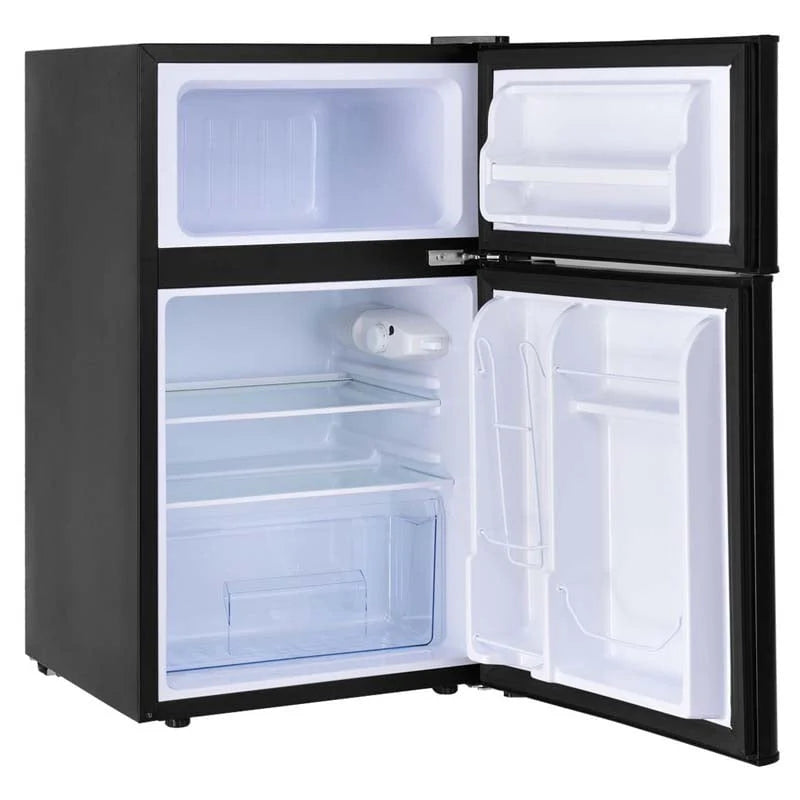 3.2 Cu. Ft. 2-Door Compact Refrigerator With Freezer - Black, Gray Or White