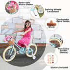 Glerc Girls' Kids' Bike, 12 inch, Pink, Ages 2-4 Years - Little Molly