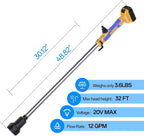 Cordless Stick Water Transfer Pump Compatible With Dewalt 20V Max Battery - 720 GPH, 32 FT Head, 3/4 in Outlet