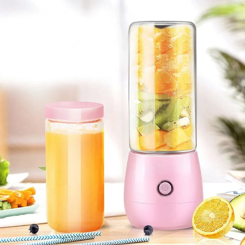Portable Smoothie Fruit Blender Juicer With Glass - 1 Cup