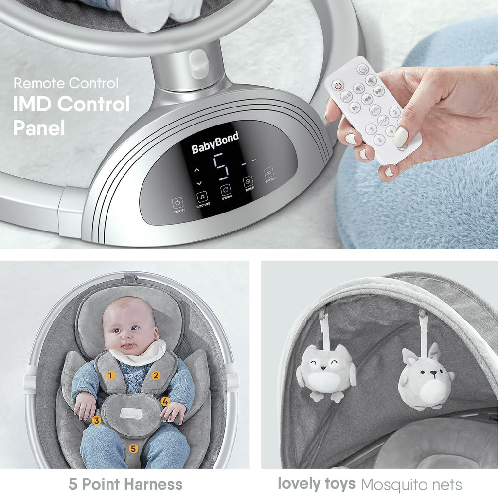 BabyBond Bluetooth Speaker Positions For Infants