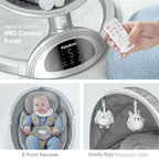 BabyBond Bluetooth Speaker Positions For Infants