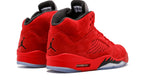 Jordan Brand Air Jordan 5 Retro Red Suede Sneakers