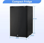 SMETA 1.7 Cu Ft Portable Absorption Mini Fridge With Lock