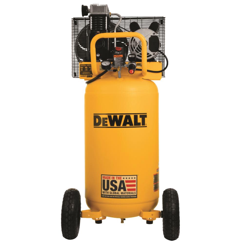 DEWALT 25 Gallon 200 PSI Portable Vertical Electric Air Compressor - DXCM251