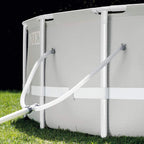 Intex Prism Frame Above Ground Swimming Pool 14ft x 42in With Pump - 26719EH