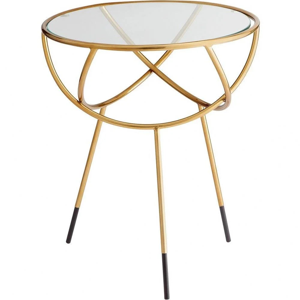 Bailey Street Home Foundry Close Side Table - 22.25 inches Tall x 18.5 inches Wide - 182-Bel-4637222