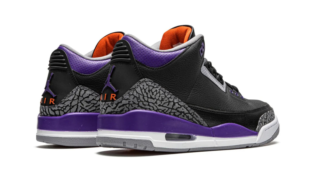 Jordan Brand Air Jordan 3 Retro Court Purple Sneakers