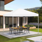 GVDV 10x10 ft Easy Pop Up Outdoor Canopy Tent - Blue