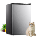 Auseo Countertop Mini Freezer, 3.0 Cu.ft, Silver