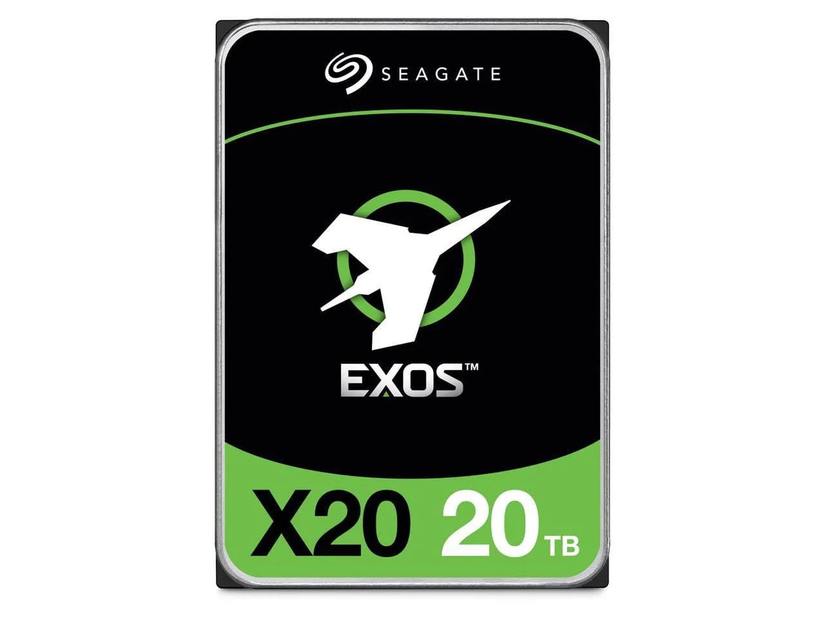 Seagate Exos X20 20TB 7200 RPM 256MB Cache 3.5in Internal Hard Drive - ST20000NM007D
