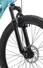 Genesis Vallaro Women's Aluminum Mountain Bike, 26-inch, Light Blue