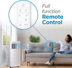 BLACK+DECKER Portable Air Conditioner 10,000 BTU for Rooms up to 450 Sq. Ft., White