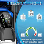 Electric Pressure Washer 5000PSI-Max 3.6GPM 1800 Watt With 4 Nozzles And 500ml Foam Cannon - Blue
