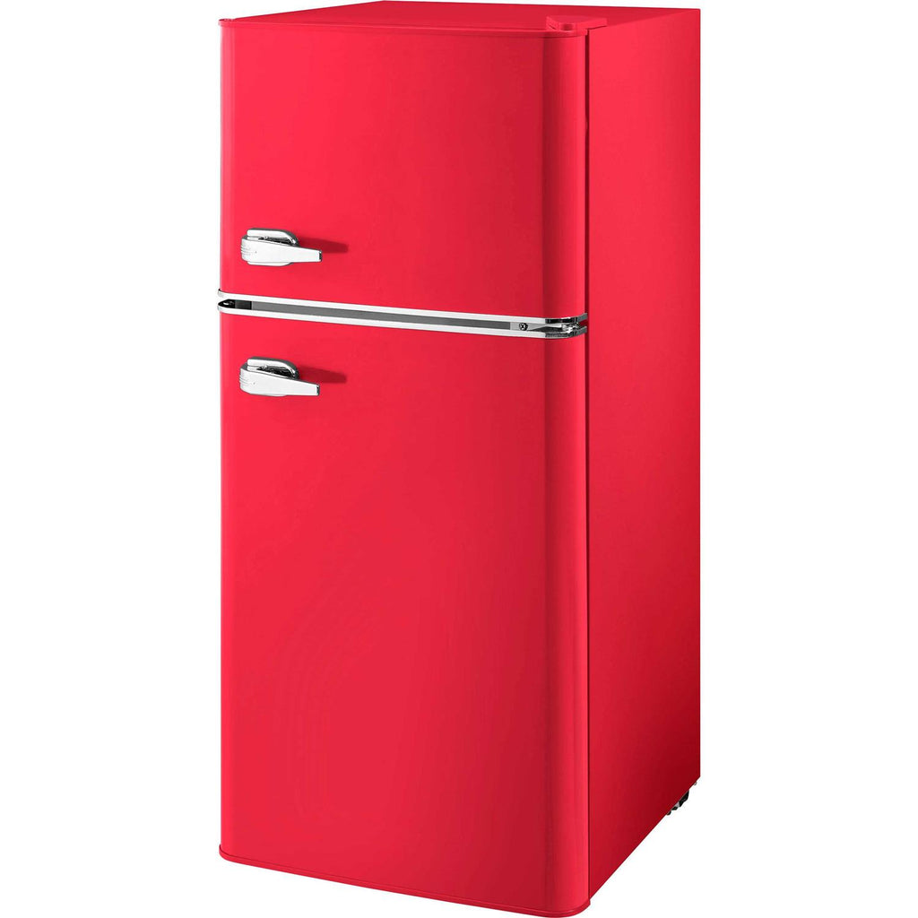 Insignia 4.5 Cu. Ft. Retro Mini Fridge With Top Freezer - NS-CFR45R3