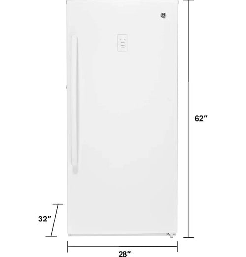 14.1 Cu. Ft. White Frost-Free Upright Freezer - FUF14DLRWW