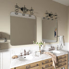 Aluminum Alloy Rounded Corner Wall Vanity Mirror
