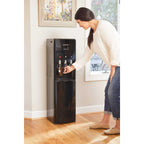 Primo hTRiO Bottom Loading Water Dispenser With Single Serve Brewing - 20 K-Cup Pod Storage