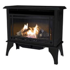 Comfort Glow Vent-Free Dual Fuel Gas Stove, Black, 30,000-BTU - GSD2846