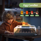 Egg Incubator With Automatic Egg Turning And Humidity Control - 48 Eggs