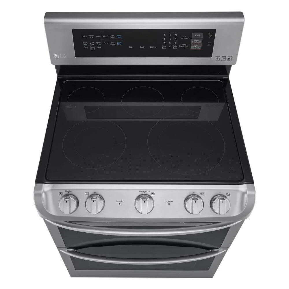 LG Double Oven Stainless Steel Electric Range, 7.3 Cu. Ft. - LDE4413ST