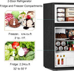 Antarctic Star Compact Mini Refrigerator 3.2 cu ft, Green - F90GR