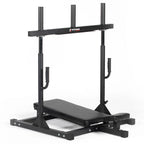 Titan Fitness Vertical Leg Press Machine, 400 LB Capacity, Diamond Footplate, Olympic Plate Compatible