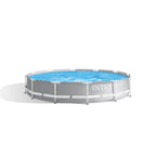 Intex Prism Frame Above Ground Swimming Pool 14ft x 42in With Pump - 26719EH