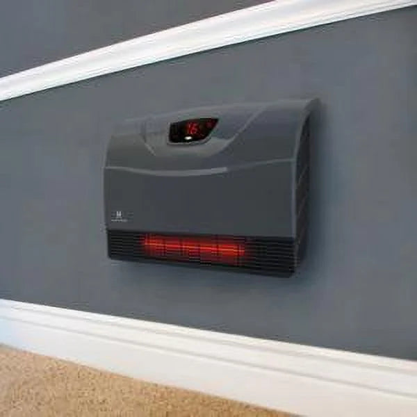 Heat Storm Phoenix 1500 Watt Infrared Floor To Wall Heater - Gray