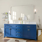 Aluminum Alloy Rounded Corner Wall Vanity Mirror