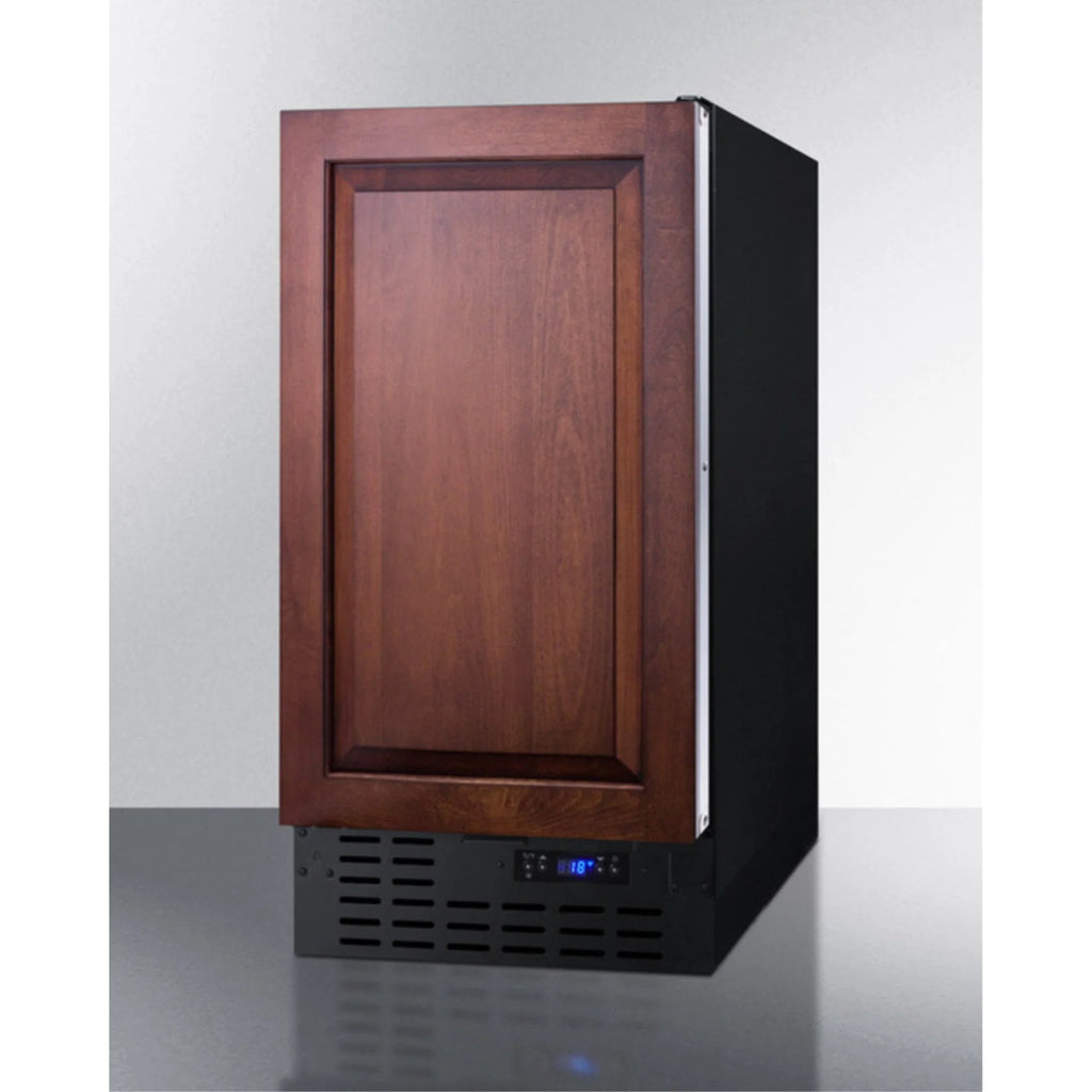 18 in Wide Frost-Free Freezer, Black, Built-In or Freestanding