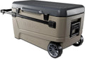 Igloo Wheeled Cooler 110 Qt Sandstone - Sportsman Glide