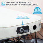 Ivation EZ-Bed Twin Air Mattress With Frame, Rolling Case And Built-In Pump