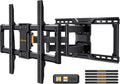 Full Motion TV Wall Mount for 42-90 in TVs - Adjustable Swivel and Tilt Bracket