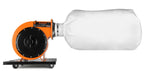 WEN Rolling Dust Collector With 7.4-Amp Induction Motor, 15-Gallon Bag