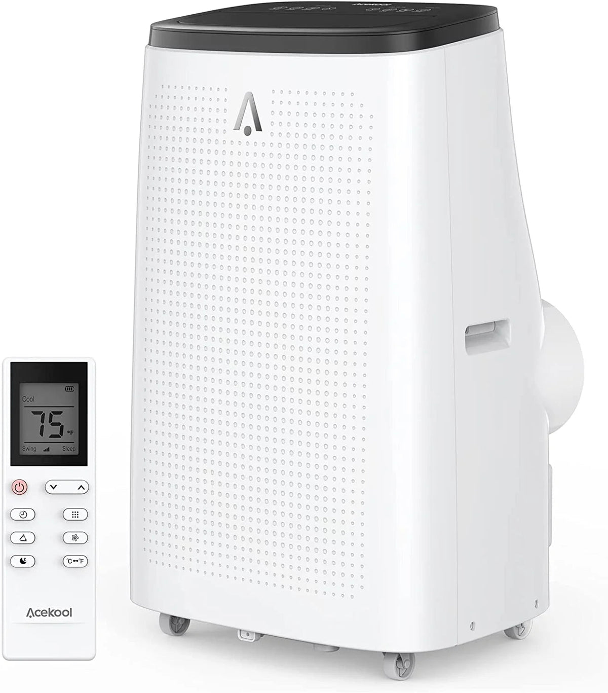 BLACK+DECKER Portable Air Conditioner 14,000-BTU 3-Speed 1,250-Watt With Remote - BPP10WTB