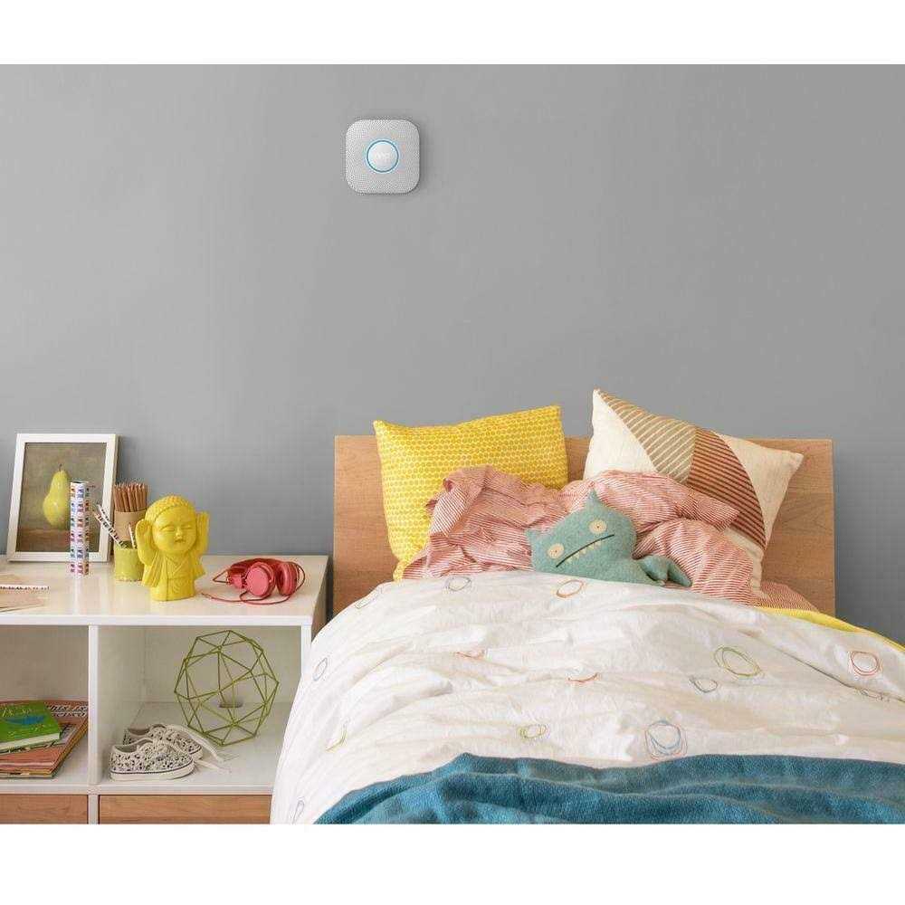Nest Protect 2nd Gen Battery Smoke And Carbon Monoxide Alarm - S3000BWES