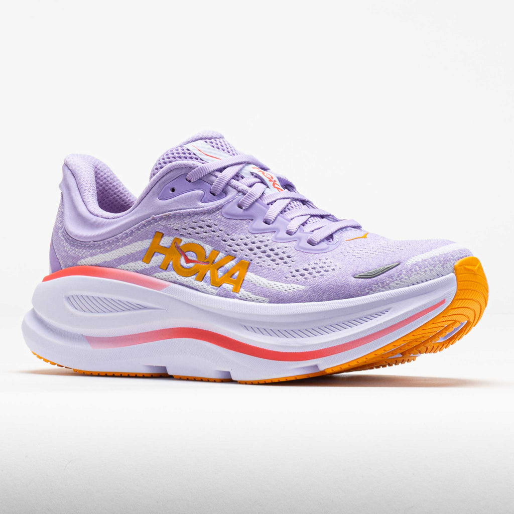 Women's Running Shoes, Aster Flower/Starlight Glow - Bondi 9