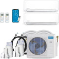 MRCOOL Multi-Zone DIY 2-Zone Ductless Heat Pump - White