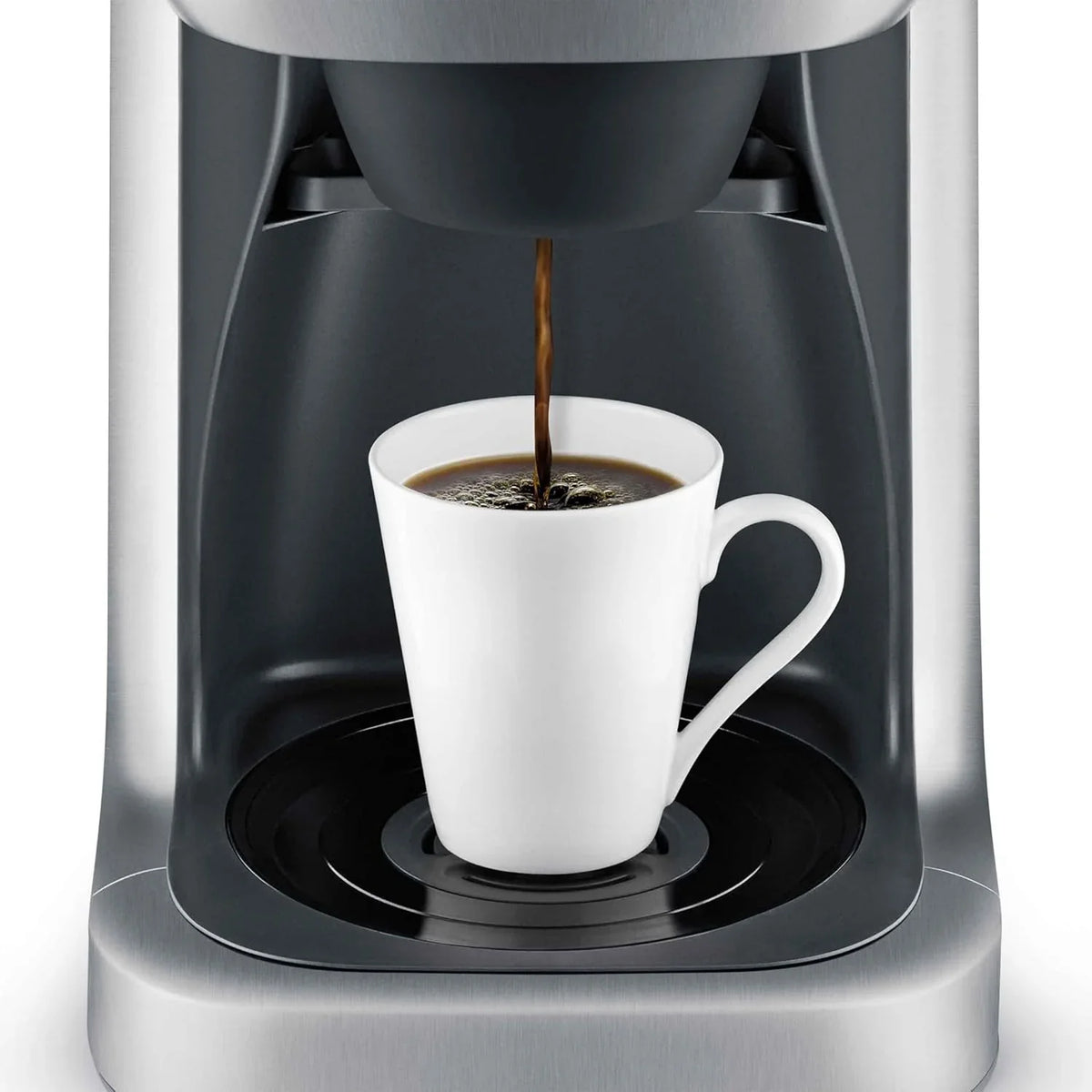 Breville Grind Control Coffee Maker With Grinder, Thermal Carafe, Brushed Stainless Steel - BDC650BSS