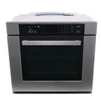 30 in. 5 cu. ft. Single Electric Wall Oven With True European Convection And Self Cleaning In Stainless Steel