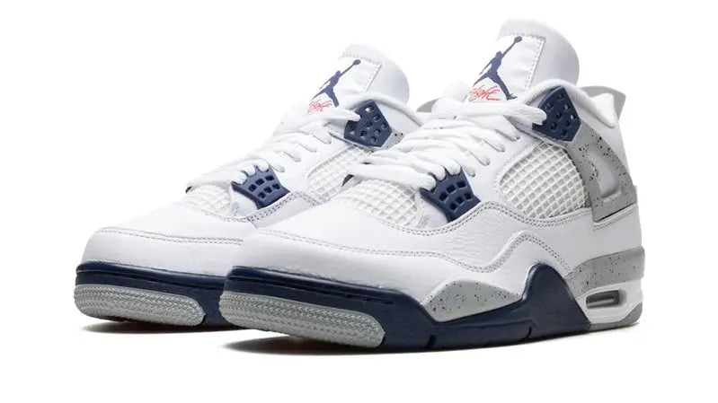 Air Jordan 4 Mid Midnight Navy Men's Lifestyle Sneakers