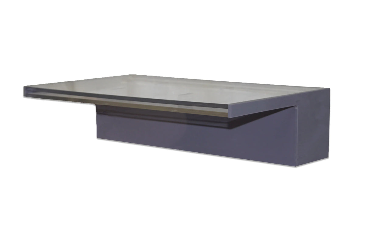 Half Off Ponds Steel Elegance Stainless Steel Spillway, 24 in, 304 SS, 1.5 in Back Inlet
