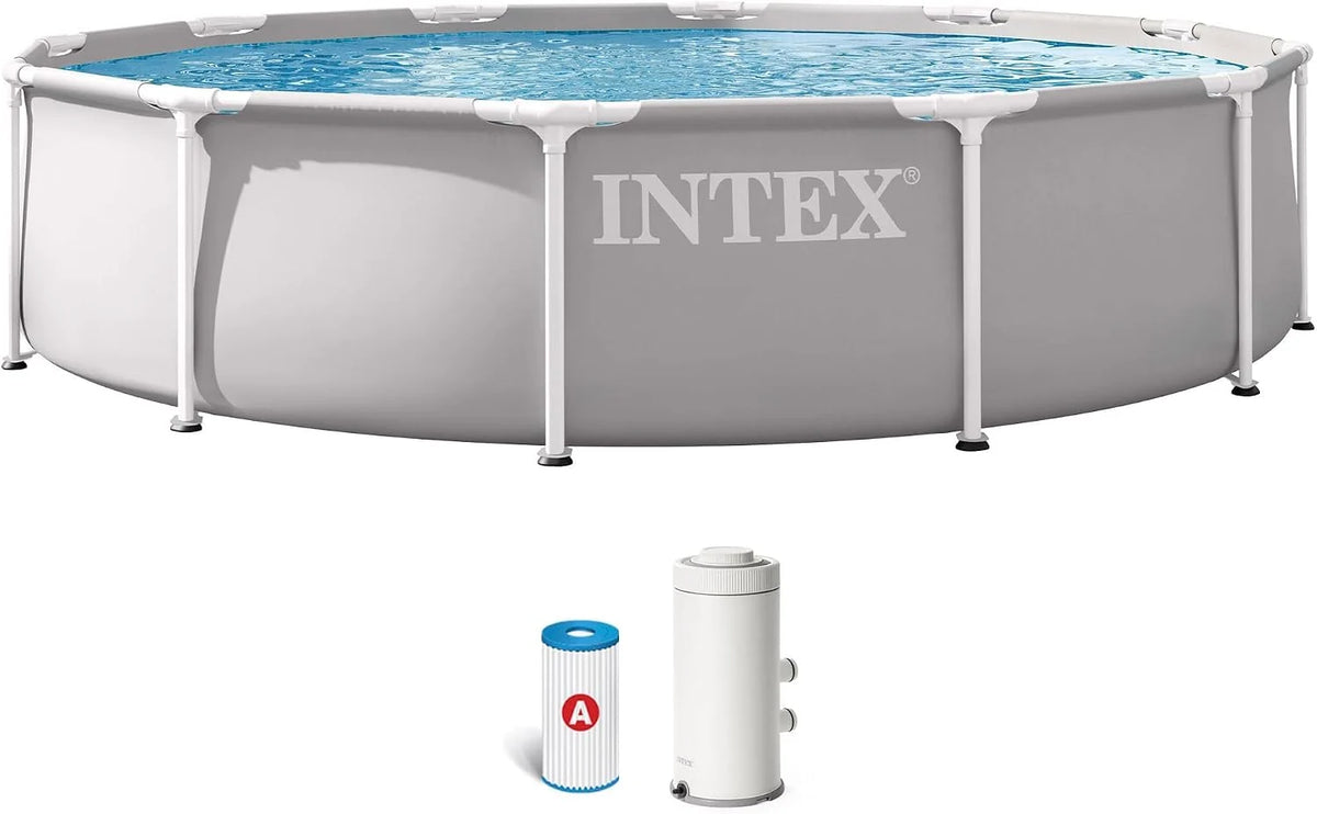 Intex Prism Frame Round Above-Ground Pool Kit 3.66 x 0.99 m - 26716NP